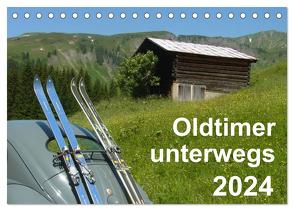 Oldtimer unterwegs – Mobile Raritäten auf Tour (Tischkalender 2024 DIN A5 quer), CALVENDO Monatskalender von freshmademedia,  freshmademedia