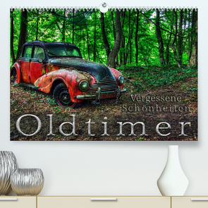 Oldtimer – Vergessene Schönheiten (Premium, hochwertiger DIN A2 Wandkalender 2023, Kunstdruck in Hochglanz) von Adams,  Heribert