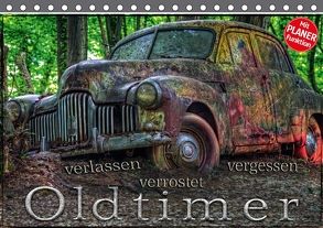 Oldtimer – verlassen, verrostet, vergessen (Tischkalender 2018 DIN A5 quer) von Adams foto-you.de,  Heribert