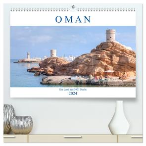 Oman – Ein Land aus 1001 Nacht (hochwertiger Premium Wandkalender 2024 DIN A2 quer), Kunstdruck in Hochglanz von Kruse,  Joana