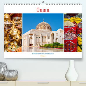 Oman – Reiseziel Maskat und Salalah (Premium, hochwertiger DIN A2 Wandkalender 2024, Kunstdruck in Hochglanz) von Schwarze,  Nina