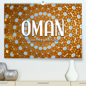 Oman – Wüste, Meer und Kultur. (hochwertiger Premium Wandkalender 2024 DIN A2 quer), Kunstdruck in Hochglanz von Monkey,  Happy