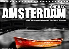 One Day Amsterdam (Tischkalender 2018 DIN A5 quer) von Fotodesign,  Black&White, Wehrle und Uwe Frank,  Ralf