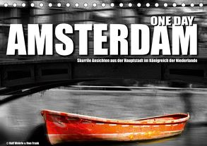 One Day Amsterdam (Tischkalender 2020 DIN A5 quer) von Fotodesign,  Black&White, Wehrle und Uwe Frank,  Ralf