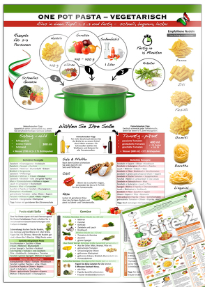 ONE POT PASTA VEGETARISCH – Die Kochrevolution (2023) von Cremer,  Samuel, www.futurepacemedia.de