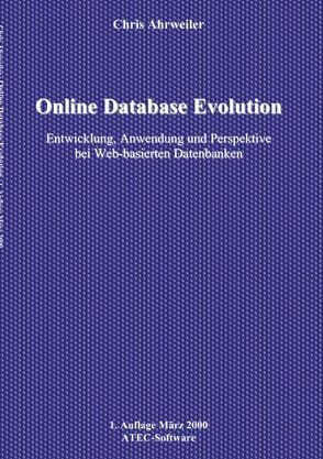 Online Database Evolution von Ahrweiler,  Chris