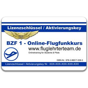 Online Flugfunkkurs BZF I (DE+EN) Lizenz-Aktivierungskey von Mueller,  Thomas