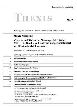 Online Marketing von Belz,  Christian, Gräf,  Hjördis, Tomczak,  Torsten