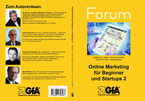 Online Marketing für Beginner und Startups 2 von Baur,  Günther Th., Jansen,  Brigitte E.S., Kreische,  Roland, Wobser,  Bernd