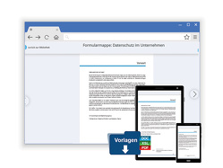 Online plus-Ausgabe Formularmappe: Datenschutz im Unternehmen von Kalitsun,  Svitlana, Klocker,  Sebastian, Krisch,  Andreas, Windholz,  Natascha, Zotzmann-Koch,  Klaudia