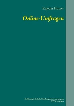 Online-Umfragen von Hinner,  Kajetan