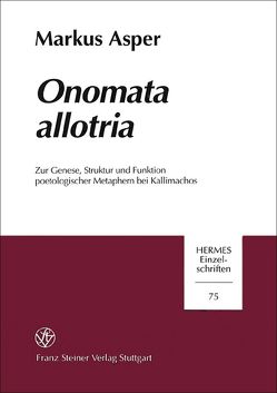 Onomata allotria von Asper,  Markus