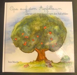 Opa auf dem Apfelbaum von Moritz,  Ines