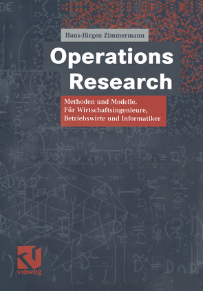 Operations Research von Zimmermann,  Hans Jürgen