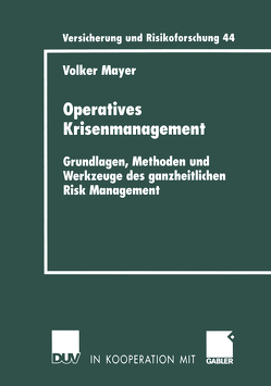 Operatives Krisenmanagement von Mayer,  Volker