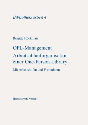 OPL-Management von Höckmair,  Brigitte