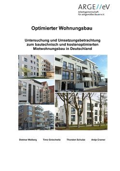 Optimierter Wohnungsbau von Cramer,  Antje, Gniechwitz,  Timo, Schulze,  Thorsten, Walberg,  Dietmar