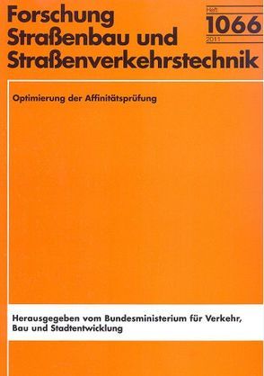 Optimierung der Affinitätsprüfung von Keyser,  Sascha, Marschke,  Lars, Wellner,  Frohmut