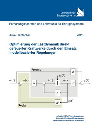 Optimierung der Lastdynamik direkt gefeuerter Kraftwerke durch den Einsatz modellbasierter Regelungen von Hentschel,  Julia