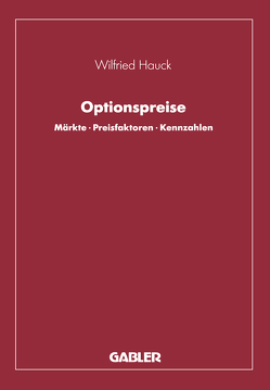 Optionspreise von Hauck,  Wilfried