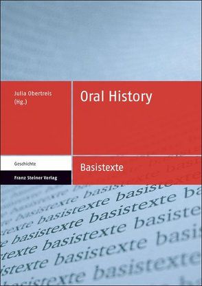 Oral History von Obertreis,  Julia