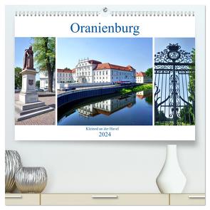 Oranienburg – Kleinod an der Havel (hochwertiger Premium Wandkalender 2024 DIN A2 quer), Kunstdruck in Hochglanz von von Loewis of Menar,  Henning