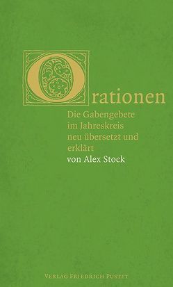 Orationen von Stock,  Alex