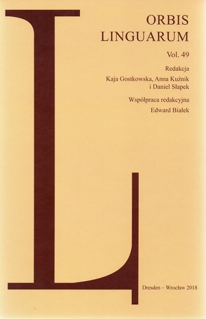 Orbis Linguarum von Bajorek,  Angela, Bialek,  Edward, Chrobak,  Malgorzata