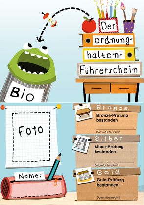 Ordnungs-Führerschein – Klassensatz Führerscheine von Wehren,  Bernd