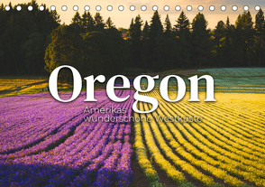 Oregon – Amerikas wunderschöne Westküste (Tischkalender 2024 DIN A5 quer) von Monkey,  Happy