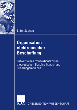 Organisation elektronischer Beschaffung von Reese,  Joachim, Saggau,  Björn