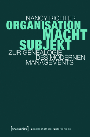 Organisation, Macht, Subjekt von Richter,  Nancy