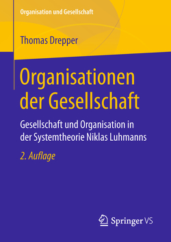 Organisationen der Gesellschaft von Drepper,  Thomas