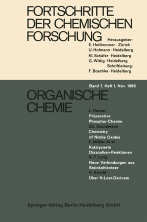 Organische Chemie von Gante,  J., Hückel,  Walter, Langenbeck,  Wolfgang, Rüchardt,  Christoph