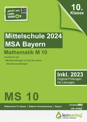 Original-Prüfungen Mittelschule Bayern 2024 M10 Mathematik