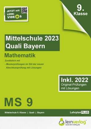 Original-Prüfungen Quali Mittelschule Bayern 2023 Mathematik