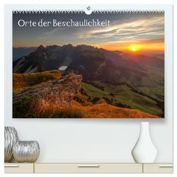 Orte der Beschaulichkeit (hochwertiger Premium Wandkalender 2024 DIN A2 quer), Kunstdruck in Hochglanz von Schnitzler,  Harald