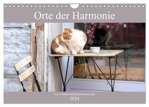 Orte der Harmonie (Wandkalender 2024 DIN A4 quer), CALVENDO Monatskalender von Midgardson,  Tanja