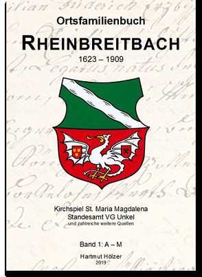 Ortsfamilienbuch Rheinbreitbach 1638-1909 von Hölzer,  Hartmut