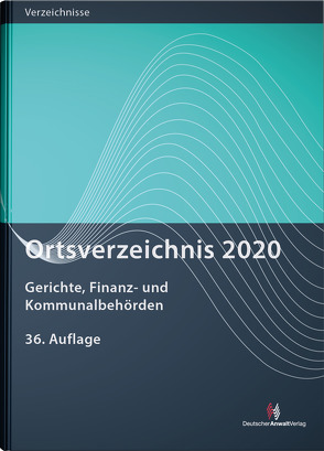 Ortsverzeichnis 2020