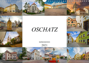 Oschatz Impressionen (Wandkalender 2021 DIN A3 quer) von Meutzner,  Dirk