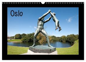 Oslo (Wandkalender 2024 DIN A3 quer), CALVENDO Monatskalender von Schneider www.ich-schreibe.com,  Michaela