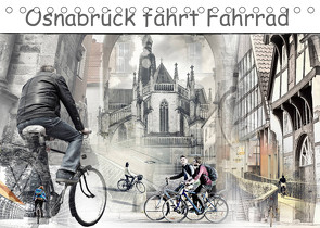 Osnabrück fährt Fahrrad (Tischkalender 2022 DIN A5 quer) von Gross,  Viktor