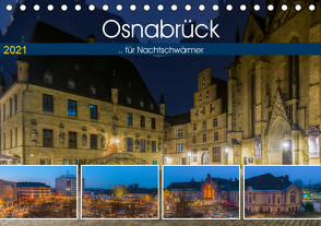 Osnabrück für Nachtschwärmer (Tischkalender 2021 DIN A5 quer) von Photography,  Trancerapid
