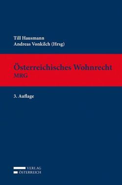 Österreichisches Wohnrecht – MRG von Hausmann,  Till, Vonkilch,  Andreas