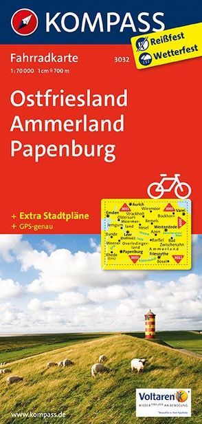Ostfriesland – Ammerland – Papenburg von KOMPASS-Karten GmbH