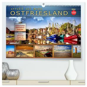 Ostfriesland – Appetit auf mehr (hochwertiger Premium Wandkalender 2024 DIN A2 quer), Kunstdruck in Hochglanz von Roder,  Peter