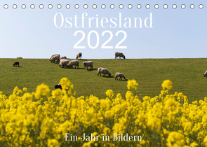 Ostfriesland – Ein Jahr in Bildern (Tischkalender 2022 DIN A5 quer) von Bollich,  Heidi