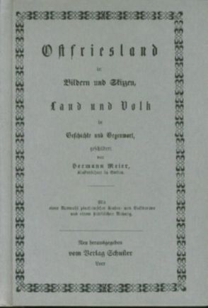 Ostfriesland in Bildern und Skizzen von Meier,  Hermann