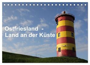 Ostfriesland – Land an der Küste (Tischkalender 2024 DIN A5 quer), CALVENDO Monatskalender von Poetsch,  Rolf